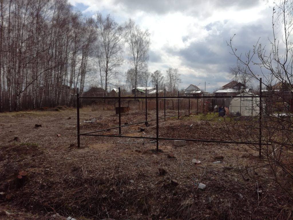 30 метровый забор Новгородская область - фото 1