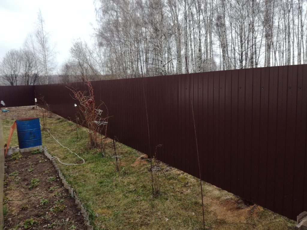 30 метровый забор Новгородская область - фото 3
