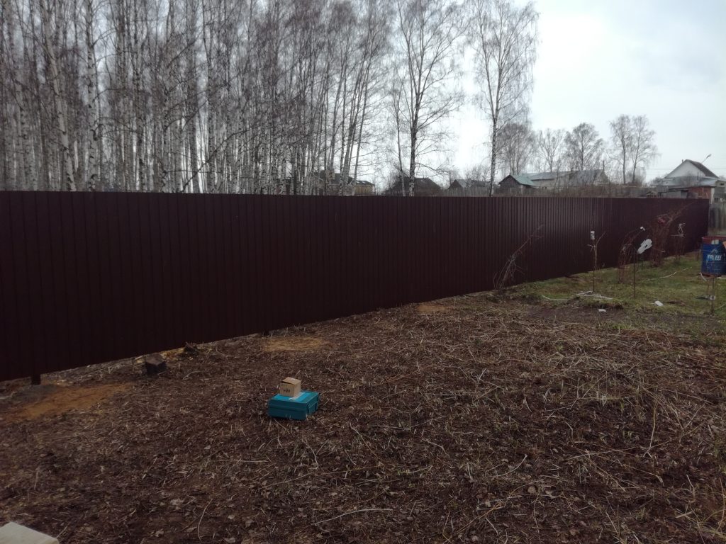 30 метровый забор Новгородская область - фото 4