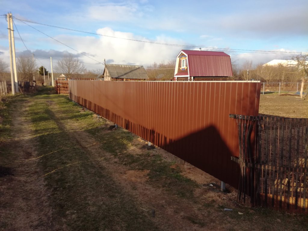 55 метровый забор, Оманово - фото 3