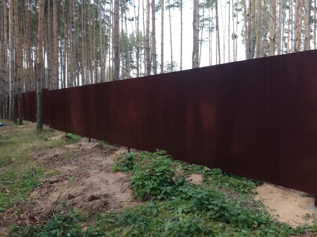90 метровый забор, Пичугино - фото 2