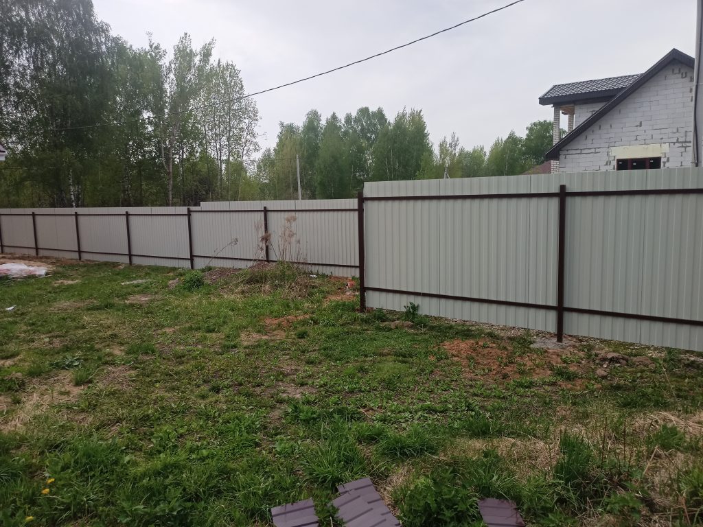 Забор 130 метров, Октябрьский р-он - фото 3