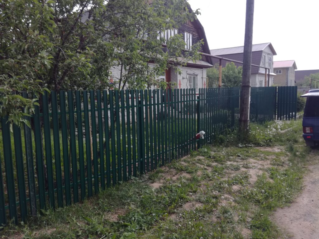 Заборы из штакетника в Нижнем Новгороде - фото 2