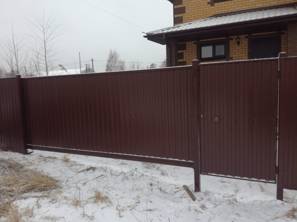 Установка откатных ворот в Нижнем Новгороде - фото 10